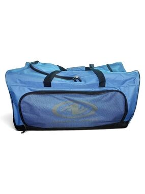 Athletic Works Light Blue Travel Duffel Bag, GUC